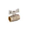 Кран кульовий Koer 3/4" ГГМ (KR.217.W) білий Кран кульовий Koer 3/4" ГГМ (KR.217.W) білий
