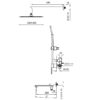 Душова sistema вбудована KOER KB-66009-05, 3 функції (Колір чорний) Душова sistema вбудована KOER KB-66009-05, 3 функції (Колір чорний)