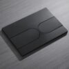 Панель змиву KOER KT-0604-05 240x160x10mm пластикова, кнопка закруглена (колір чорний матовий) Панель змиву KOER KT-0604-05 240x160x10mm пластикова, кнопка закруглена (колір чорний матовий)
