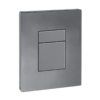 Панель змиву KOER KT-0607-07 157x198x3mm пластикова, кнопка квадратна (колір графіт) Панель змиву KOER KT-0607-07 157x198x3mm пластикова, кнопка квадратна (колір графіт)