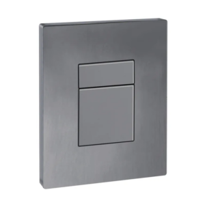 Панель змиву KOER KT-0607-07 157x198x3mm пластикова, кнопка квадратна (колір графіт) Панель змиву KOER KT-0607-07 157x198x3mm пластикова, кнопка квадратна (колір графіт)