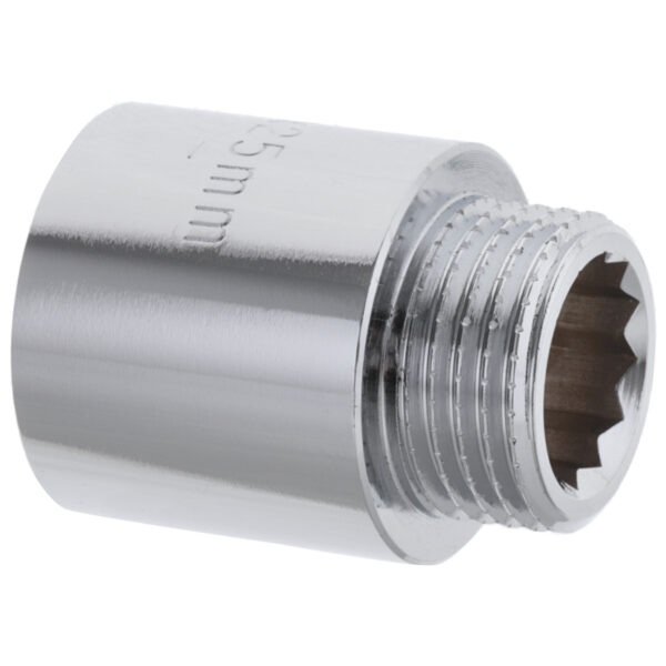 Подовжувач 1/2" 25мм (хром) Koer KF.E06-25.CHR Подовжувач 1/2" 25мм (хром) Koer KF.E06-25.CHR
