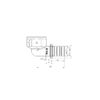 Кутник перехідний з ВР Koer KA.L10F-25 - 25(3.5mm) x 1"F
