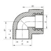 Кут ВР 25x3/4F PPR Koer K0115.PRO