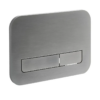 Панель змиву KOER KT-0609-07 240x160x7mm пластикова, кнопка лінійна (колір графіт) Панель змиву KOER KT-0609-07 240x160x7mm пластикова, кнопка лінійна (колір графіт)