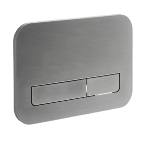 Панель змиву KOER KT-0609-07 240x160x7mm пластикова, кнопка лінійна (колір графіт) Панель змиву KOER KT-0609-07 240x160x7mm пластикова, кнопка лінійна (колір графіт)