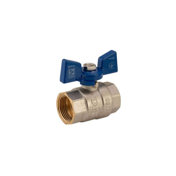 Кран кульовий Koer 3/4" ГГМ (KR.217.B) синій Кран кульовий Koer 3/4" ГГМ (KR.217.B) синій