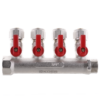 Колектор з кульовими кранами та фітингом Koer KR.1125-4 - 3/4”x4 Ways Колектор з кульовими кранами та фітингом Koer KR.1125-4 - 3/4”x4 Ways