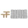 Трійник в одній площині (теплоізоляційний кожух) 20(2.8mm) x 16(2.2mm) x 20(2.8mm) KOER KA.TU-20-16-20 Трійник в одній площині (теплоізоляційний кожух) 20(2.8mm) x 16(2.2mm) x 20(2.8mm) KOER KA.TU-20-16-20
