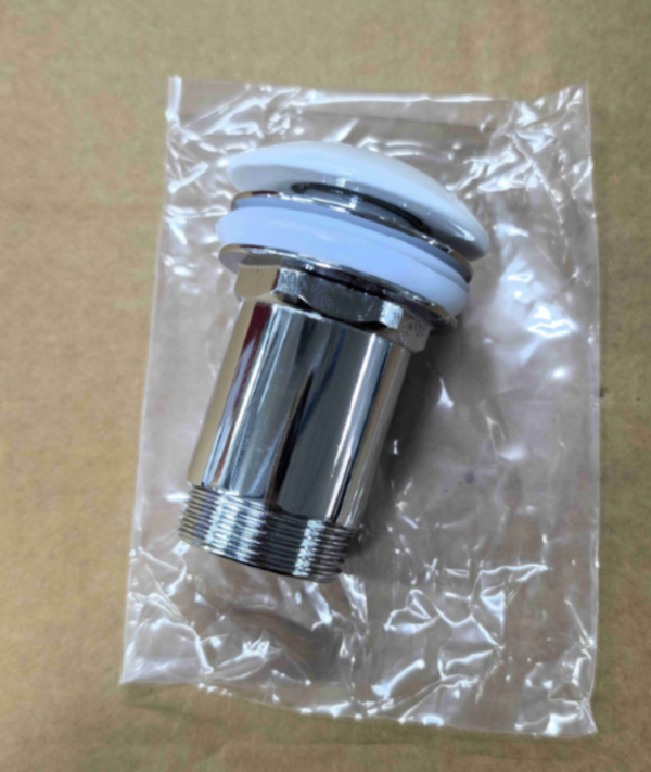 Донний клапан для раковини з переливом KOER PW-07-11 автоматичний 1 1/4'' Донний клапан для раковини з переливом KOER PW-07-11 автоматичний 1 1/4''
