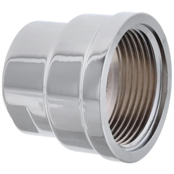Муфта редукційна 1"х1-1/4" (хром) Koer KF.C1012.chr Муфта редукційна 1"х1-1/4" (хром) Koer KF.C1012.chr