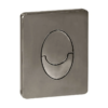 Панель змиву KOER KT-0606-07 157x198x3mm пластикова, кнопка закруглена (колір графіт)