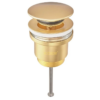 Донний клапан для раковини універсальний (з/без переливу) KOER PW-01-12 автоматичний (Click-Clack) 1 1/4'' Донний клапан для раковини універсальний (з/без переливу) KOER PW-01-12 автоматичний (Click-Clack) 1 1/4''