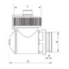Кран зливний 1/2" Koer KR.1038 Кран зливний 1/2" Koer KR.1038