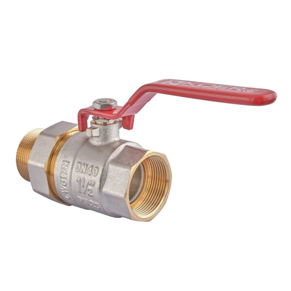 Кран з американкою ручка важіль KOER KR.229 - 1 1/2" Кран з американкою ручка важіль KOER KR.229 - 1 1/2"