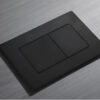 Панель змиву KOER KT-0602-05 240x160x10mm пластикова, кнопка квадратна (колір чорний матовий) Панель змиву KOER KT-0602-05 240x160x10mm пластикова, кнопка квадратна (колір чорний матовий)