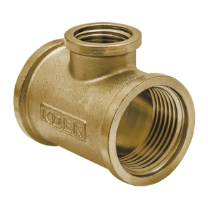 Трійник редукційний 3/4"х1/2"х3/4" ВВВ Koer .T080608F.WN (без нікелю) Трійник редукційний 3/4"х1/2"х3/4" ВВВ Koer .T080608F.WN (без нікелю)