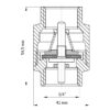 Клапан зворотний 3/4" (Koer KR.171) Клапан зворотний 3/4" (Koer KR.171)