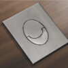 Панель змиву KOER KT-0606-01 157x198x3mm пластикова, кнопка закруглена (колір хром) Панель змиву KOER KT-0606-01 157x198x3mm пластикова, кнопка закруглена (колір хром)