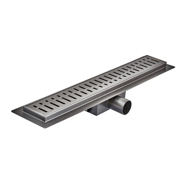 Душовий трап з нержавіючої сталі SUS304 Koer FD35-70x500-Graphite (Колір графіт)