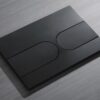 Панель змиву KOER KT-0604-05 240x160x10mm пластикова, кнопка закруглена (колір чорний матовий) Панель змиву KOER KT-0604-05 240x160x10mm пластикова, кнопка закруглена (колір чорний матовий)