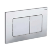 Панель змиву KOER KT-0602-01 240x160x10mm пластикова, кнопка квадратна (колір хром) Панель змиву KOER KT-0602-01 240x160x10mm пластикова, кнопка квадратна (колір хром)