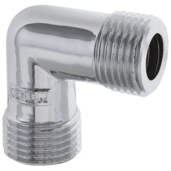 Кут 1/2'' НН (хром) Koer KF.L06M.CHR Кут 1/2'' НН (хром) Koer KF.L06M.CHR