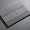 Панель змиву KOER KT-0603-07 240x160x10mm пластикова, кнопка лінійна (колір графіт) Панель змиву KOER KT-0603-07 240x160x10mm пластикова, кнопка лінійна (колір графіт)