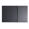 Панель змиву KOER KT-0610-05 240x160x32mm пластикова, кнопка квадратна (колір чорний матовий) Панель змиву KOER KT-0610-05 240x160x32mm пластикова, кнопка квадратна (колір чорний матовий)