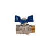 Кран кульовий Koer 3/4" ГШМ (KR.218.B) синій Кран кульовий Koer 3/4" ГШМ (KR.218.B) синій
