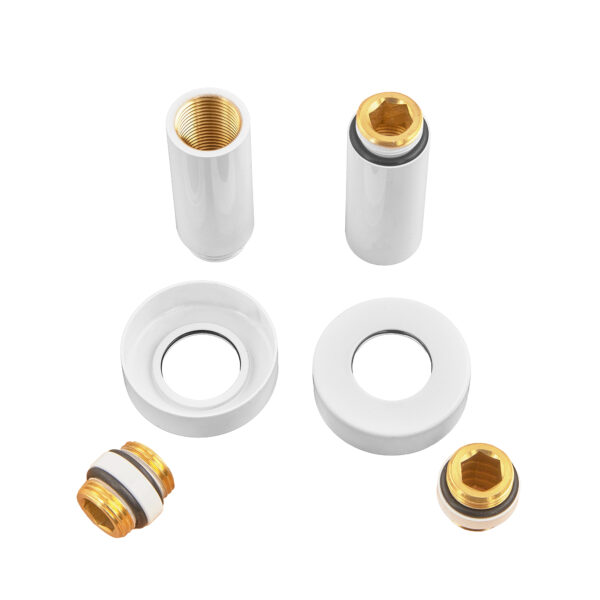 Комплект подовжувачів 1/2Fx1/2M білий KOER KF.SET.06MF WHITE Комплект подовжувачів 1/2Fx1/2M білий KOER KF.SET.06MF WHITE
