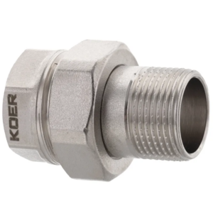 Згін американка 1/2 "прямий Koer KR.341 Згін американка 1/2 "прямий Koer KR.341