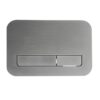Панель змиву KOER KT-0609-07 240x160x7mm пластикова, кнопка лінійна (колір графіт) Панель змиву KOER KT-0609-07 240x160x7mm пластикова, кнопка лінійна (колір графіт)