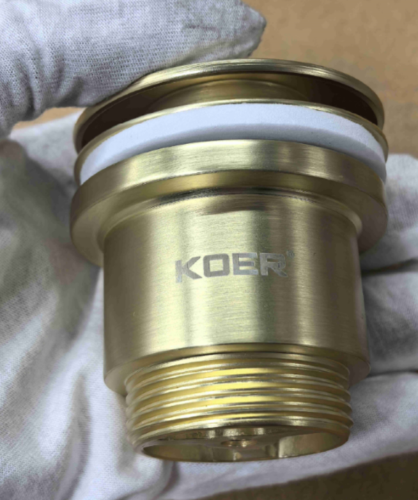 Донний клапан для раковини універсальний (з/без переливу) KOER PW-01-12 автоматичний (Click-Clack) 1 1/4'' Донний клапан для раковини універсальний (з/без переливу) KOER PW-01-12 автоматичний (Click-Clack) 1 1/4''