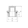 Заглушка Koer K0278.PRO - 3/4 PPR ЗР Заглушка Koer K0278.PRO - 3/4 PPR ЗР