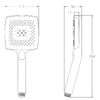 Лійка для душу KOER KP-0409-01, 4 функції (Колір хром) Лійка для душу KOER KP-0409-01, 4 функції (Колір хром)