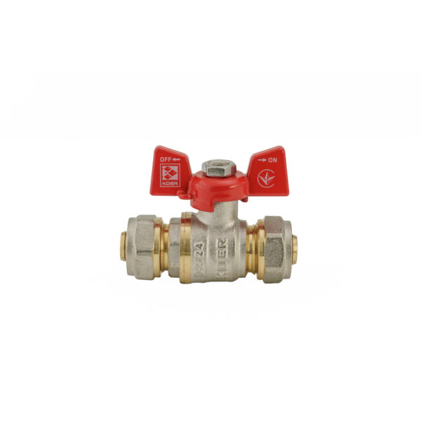 Кран кульовий Koer Wing 16x16 (KR.353) Кран кульовий Koer Wing 16x16 (KR.353)