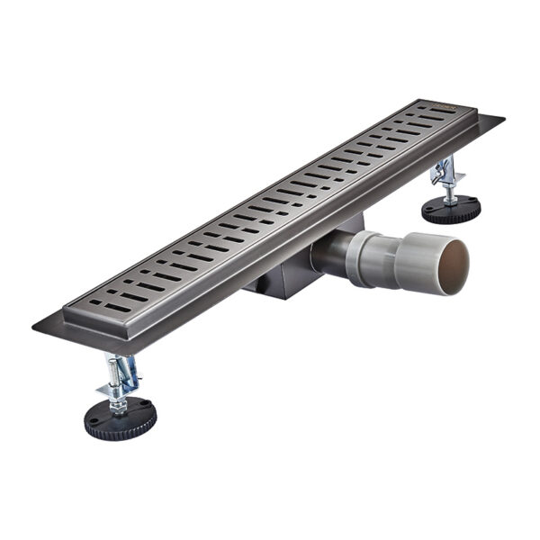 Душовий трап з нержавіючої сталі SUS304 Koer FD35-70x500-Graphite (Колір графіт)