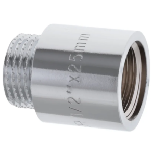 Подовжувач 1/2" 25мм (хром) Koer KF.E06-25.CHR Подовжувач 1/2" 25мм (хром) Koer KF.E06-25.CHR