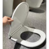 Сидіння-кришка для унітазу KOER AC-0101-SEAT COVER 450х390х80mm дюропластове швидкознімне з мікроліфтом Сидіння-кришка для унітазу KOER AC-0101-SEAT COVER 450х390х80mm дюропластове швидкознімне з мікроліфтом