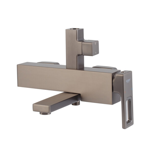 Душова колона зі змішувачем KOER KB-56009-07, 3 функціі (Колір графіт)