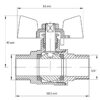 Кран кульовий Koer 3/4" ШШМ (KR.219)