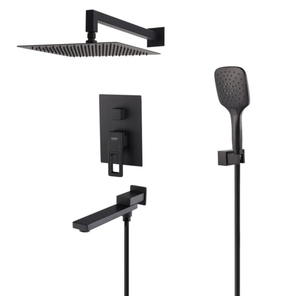 Душова система вбудована KOER KB-66009-05, 3 функції (Колір чорний) Душова система вбудована KOER KB-66009-05, 3 функції (Колір чорний)