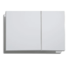 Панель змиву KOER KT-0610-03 240x160x32mm пластикова, кнопка квадратна (колір білий) Панель змиву KOER KT-0610-03 240x160x32mm пластикова, кнопка квадратна (колір білий)