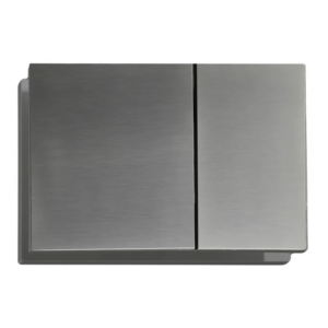 Панель змиву KOER KT-0610-07 240x160x32mm пластикова, кнопка квадратна (колір графіт) Панель змиву KOER KT-0610-07 240x160x32mm пластикова, кнопка квадратна (колір графіт)