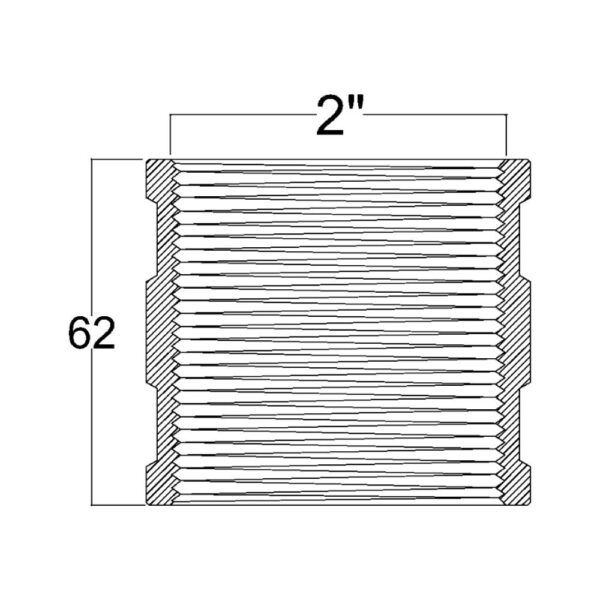 Муфта Thermo Alliance Forte 2" ВВ SF35650 Муфта Thermo Alliance Forte 2" ВВ SF35650