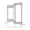 Муфта редукційна Thermo Alliance Forte 1 1/2х1" ВВ SF3574025