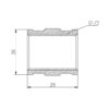 Муфта Thermo Alliance Forte 1/2" ВВ хром SF356H15 Муфта Thermo Alliance Forte 1/2" ВВ хром SF356H15