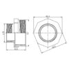 Ніпель редукційний Thermo Alliance Forte 2"х1" 1/4 SF3595032 Ніпель редукційний Thermo Alliance Forte 2"х1" 1/4 SF3595032
