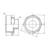 Ніпель редукційний Thermo Alliance Forte 2"х1" SF3595025 Ніпель редукційний Thermo Alliance Forte 2"х1" SF3595025